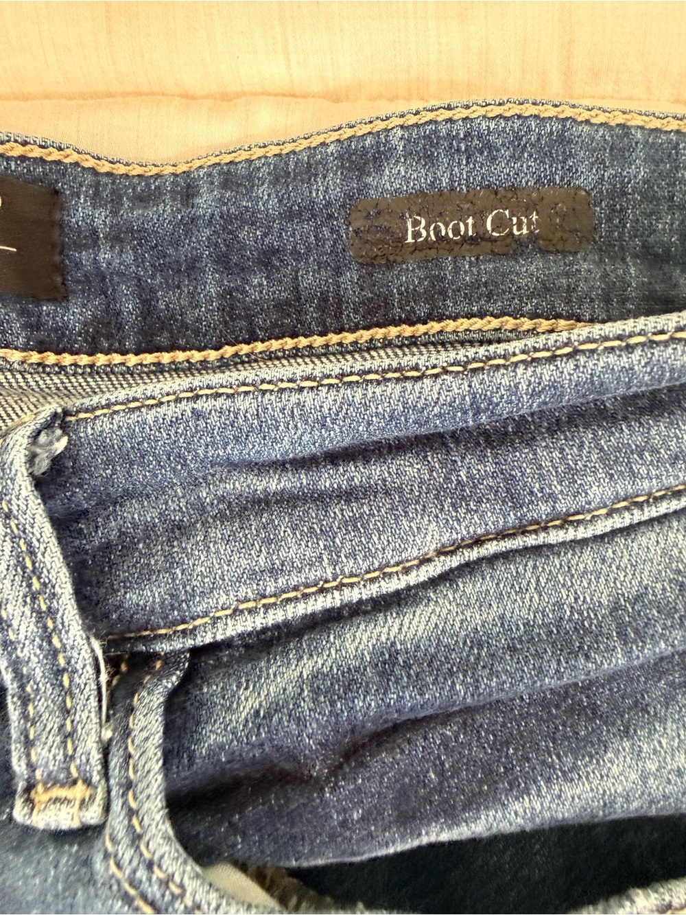 Judy Blue Boot cut medium wash denim jeans comfy some stretch tall 28x31 - Picture 5 of 10